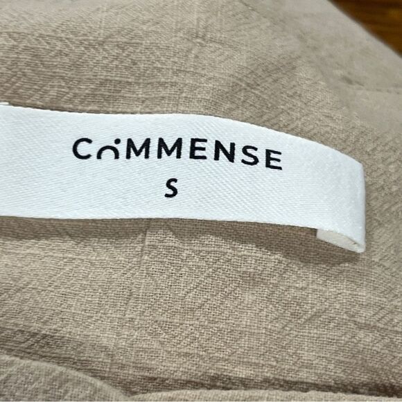 Cummense Sleeveless Beige Button-Down Dress size small - Picture 10 of 13